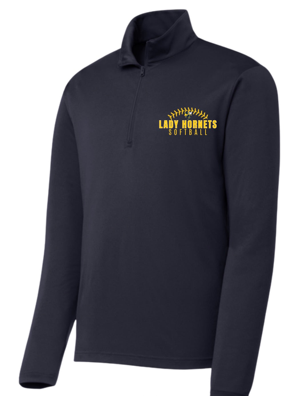 Hillsdale Softball 1/4 Zip-Dry fit-Men’s Fit- Design 2