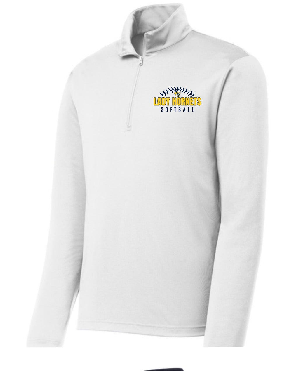 Hillsdale Softball 1/4 Zip-Dry fit-Men’s Fit- Design 2